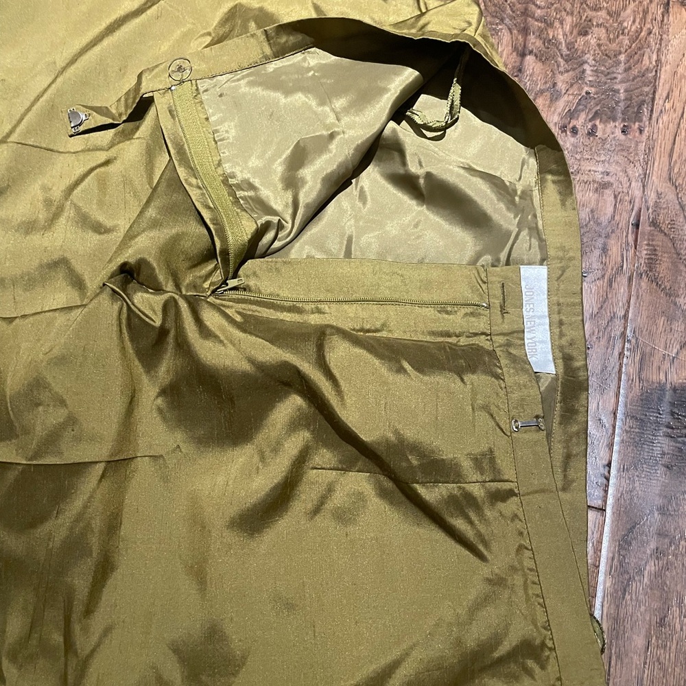 100% silk luxury pant Jones New York - Picture 4 of 6
